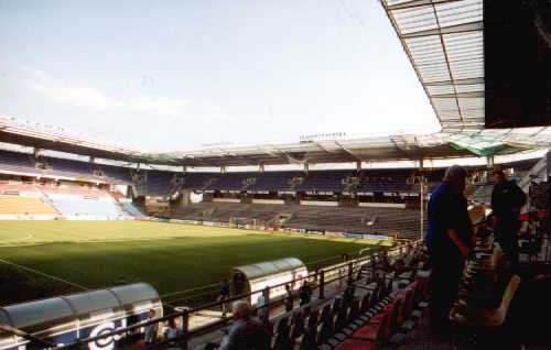 Br&oslash;ndby Stadion - innen