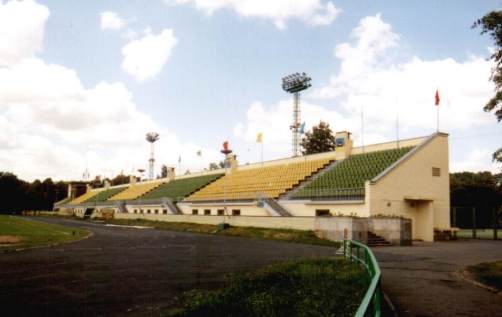 Stadion Luschniki - Sportiwnyj Gorodok - Tribüne von vorne